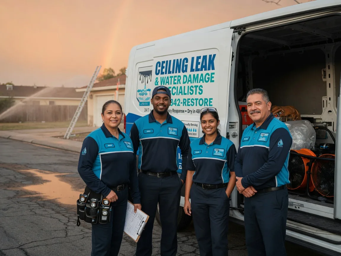 Ceiling Leak Cleanup company in Amonate, VA